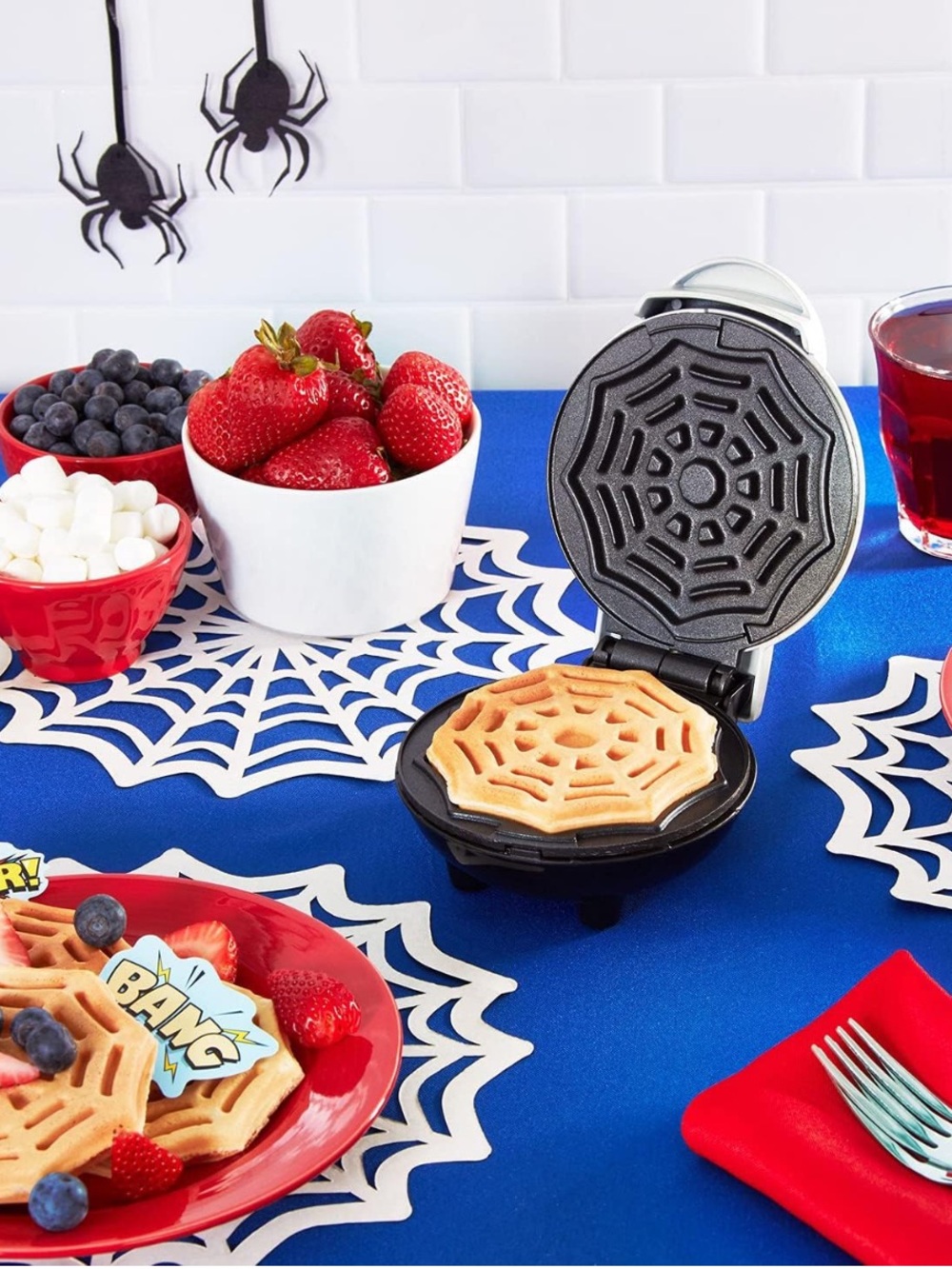Dash Spiderweb Mini Waffle Maker - Picture 10 of 10